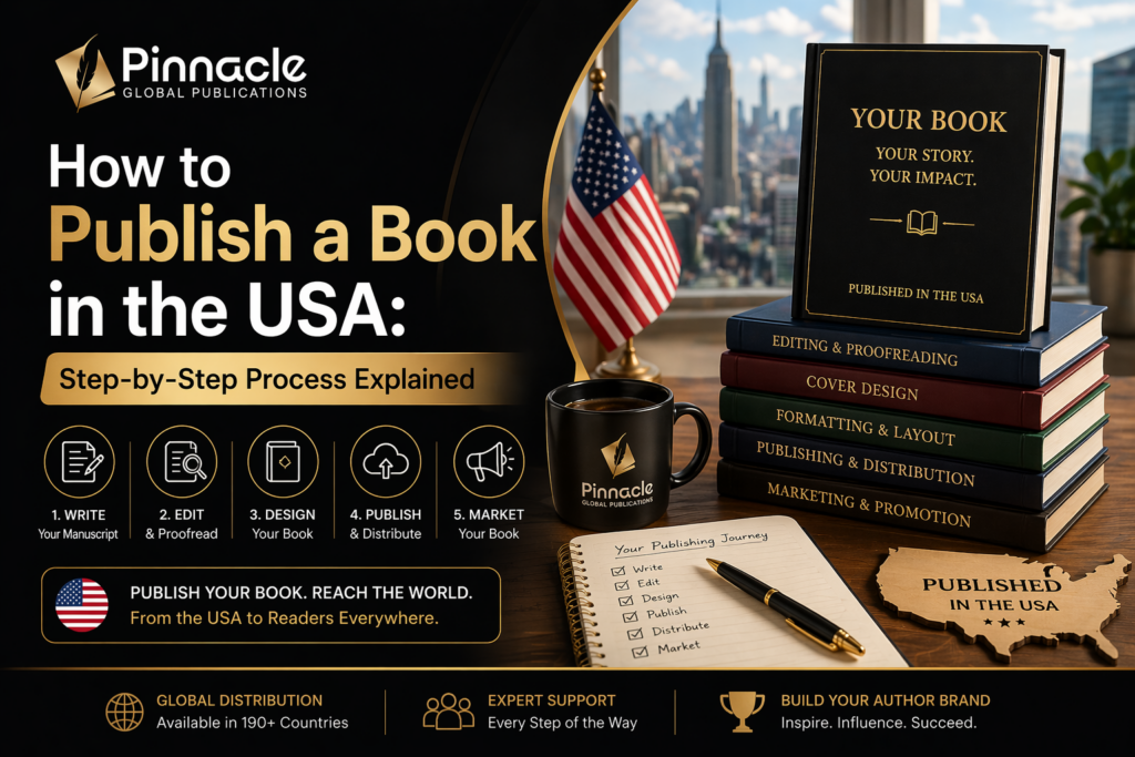 how to publish a book in the USA