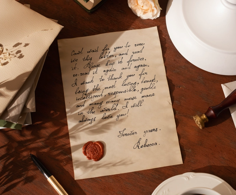 Author with published book